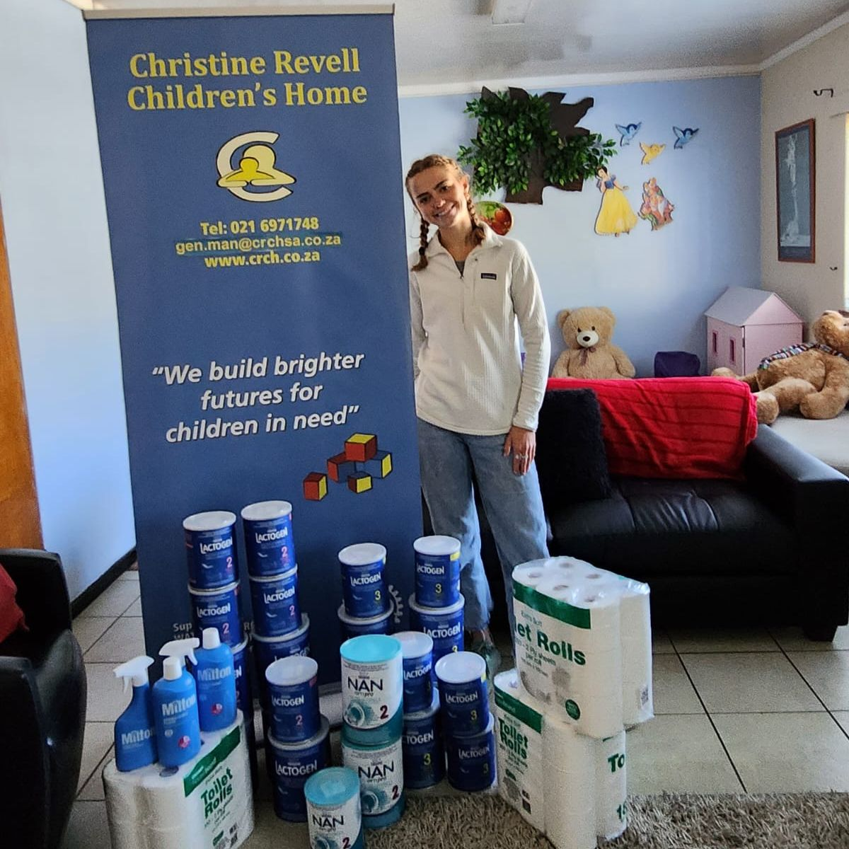 Read more about the article VOLUNTEERISM AT CHRISTINE REVELL CHILDREN’S HOME! 