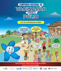 Read more about the article NATIONAL POLIO VACCINATION CAMPAIGN IN ANGOLA -8, 9 , 10 and 11 SEPTEMBER